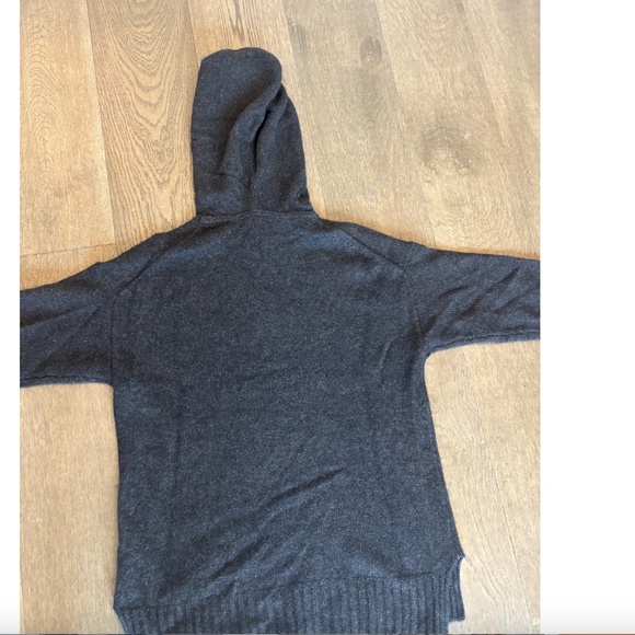 ARITZIA-100% Heavy Weight Cashmere Hoodie (Size Small) - Picture 9 of 11